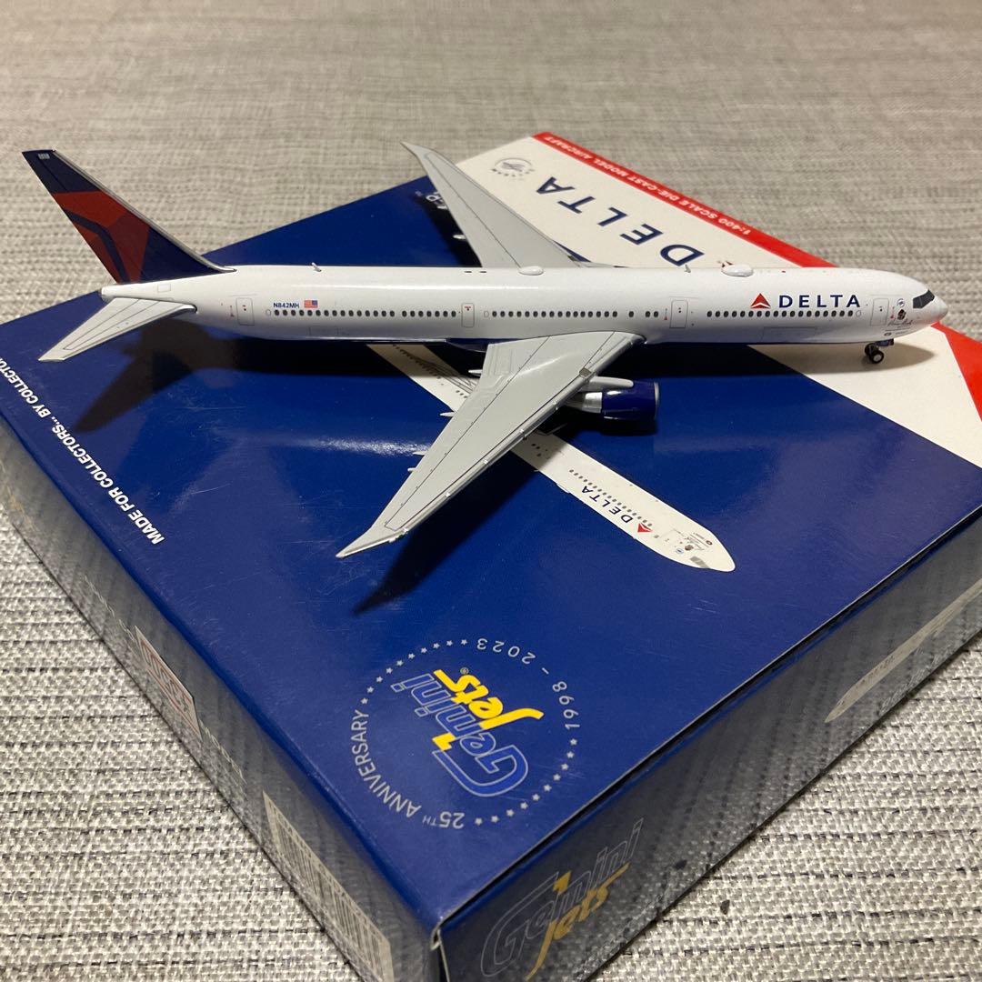 gemini jets 1/400 デルタ航空 b767-400 模型