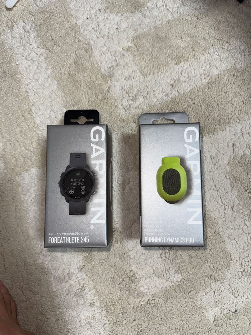 その他 Garmin 245 & RUNNING DYNAMICS POD