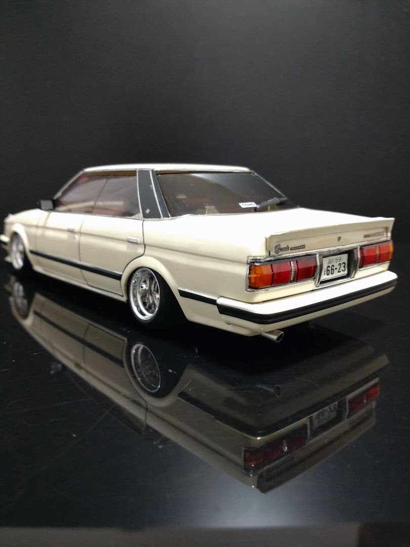 GX71マークⅡ グランデ　ツインカム24 プラモデル完成品