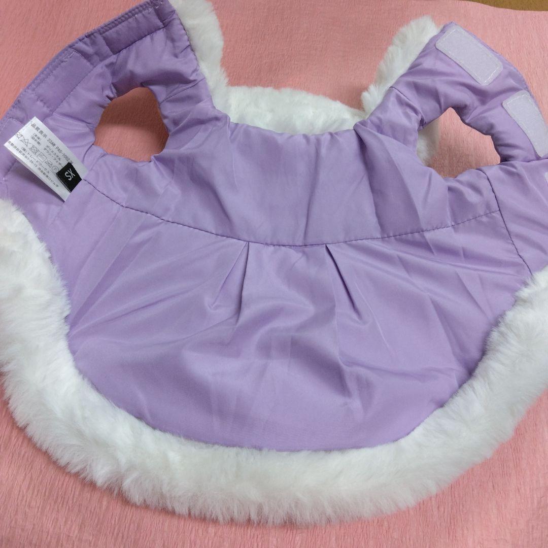 ANNA SUI アナスイ　リアルダウンベスト　XS　 パープル