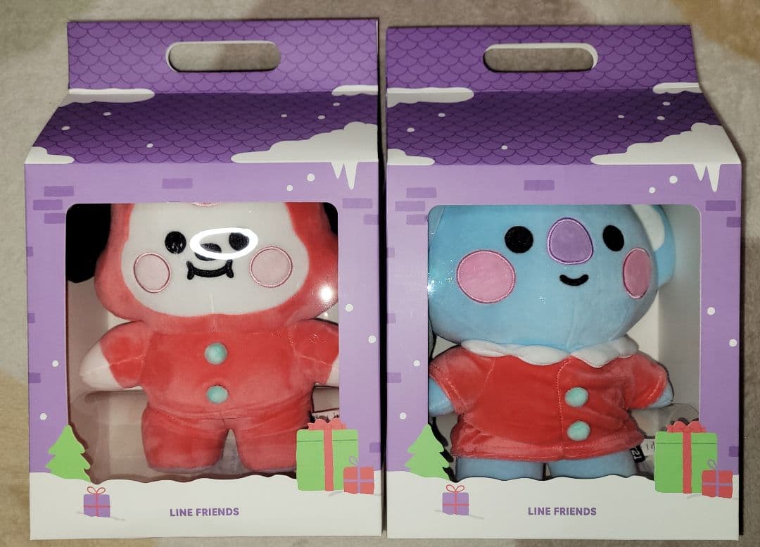 BT21ベビー　ハッピーホリデー ぬいぐるみ　7体フルコンプ