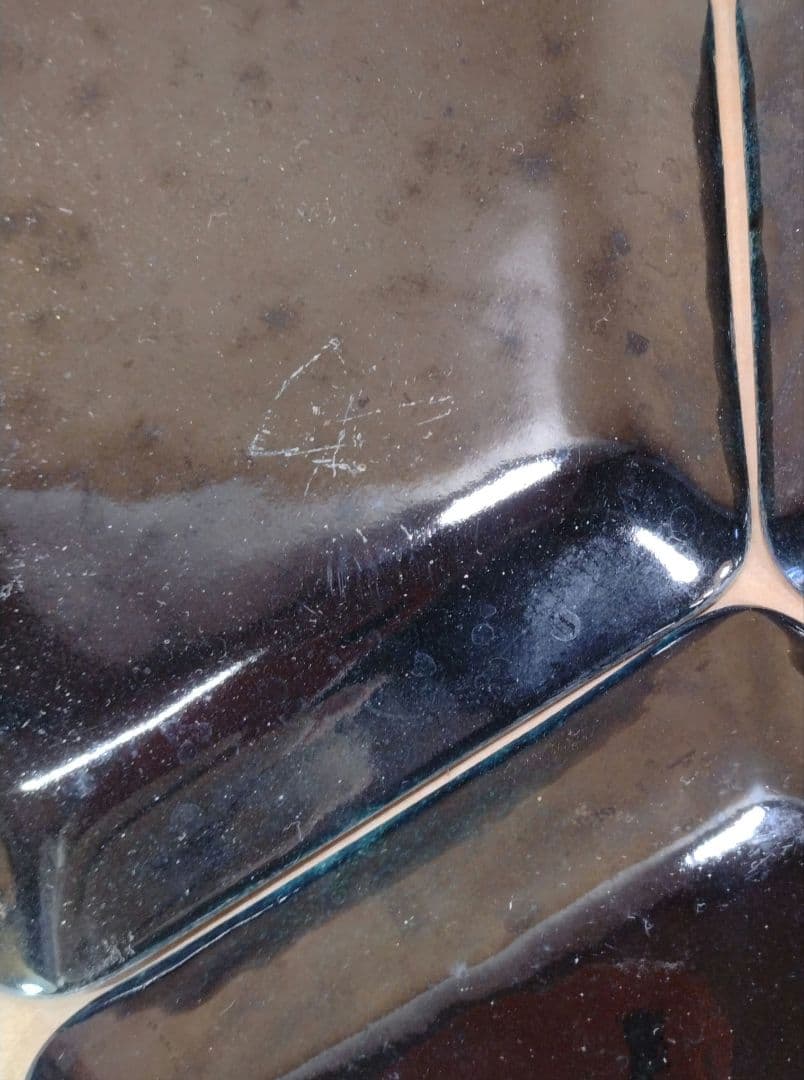 【本物保証】安藤七宝店謹製 七宝亀甲皿(金3枚,白銀3枚,6枚1組) 共箱 七寶