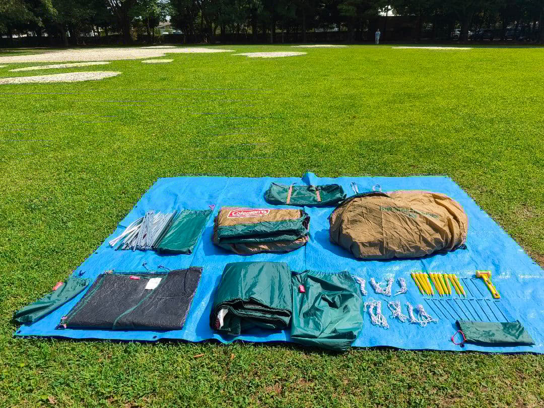 たろうタフスクリーン2ルームハウス インナーマット・グランドシートセット