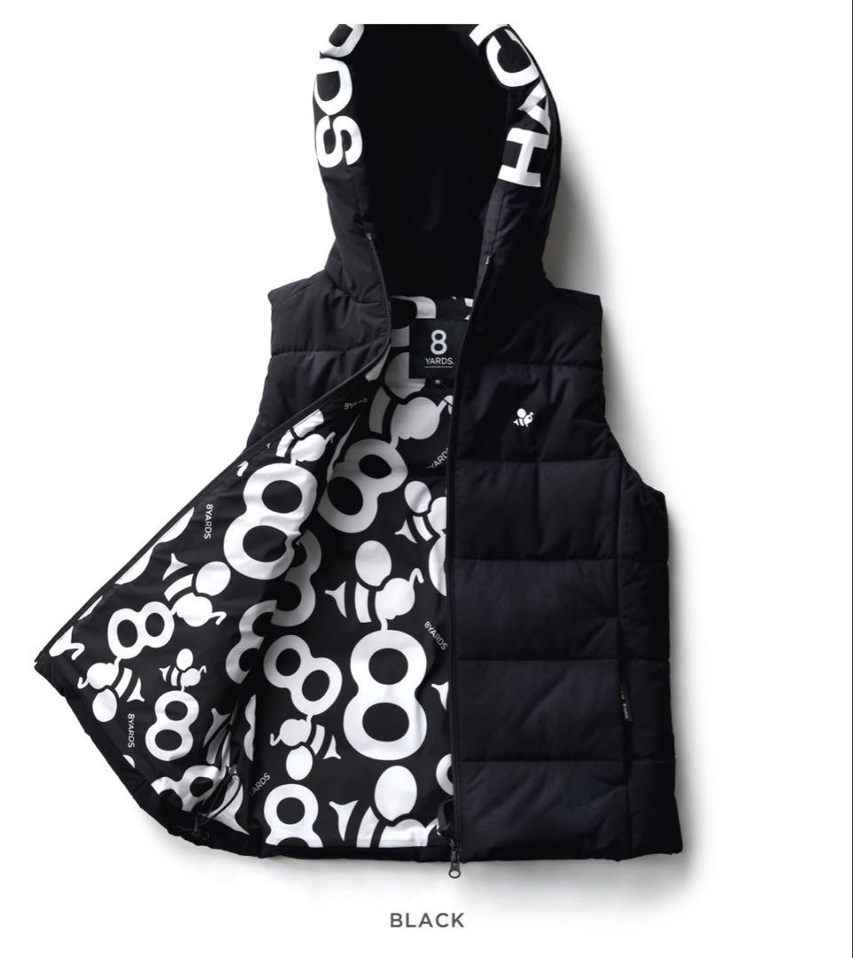 【新品】8yards Men’s BIG HOODIE VEST サイズL