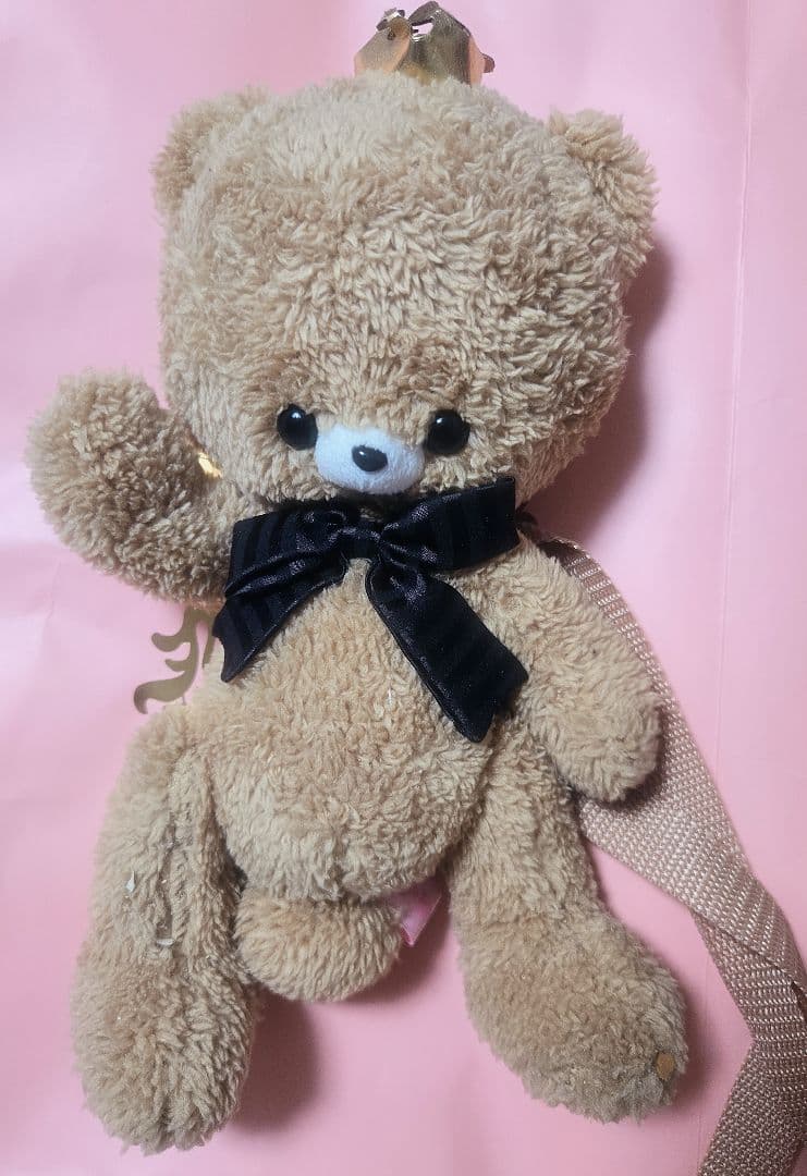 Angelic Pretty　Crown bear ぬいぐるみポーチ