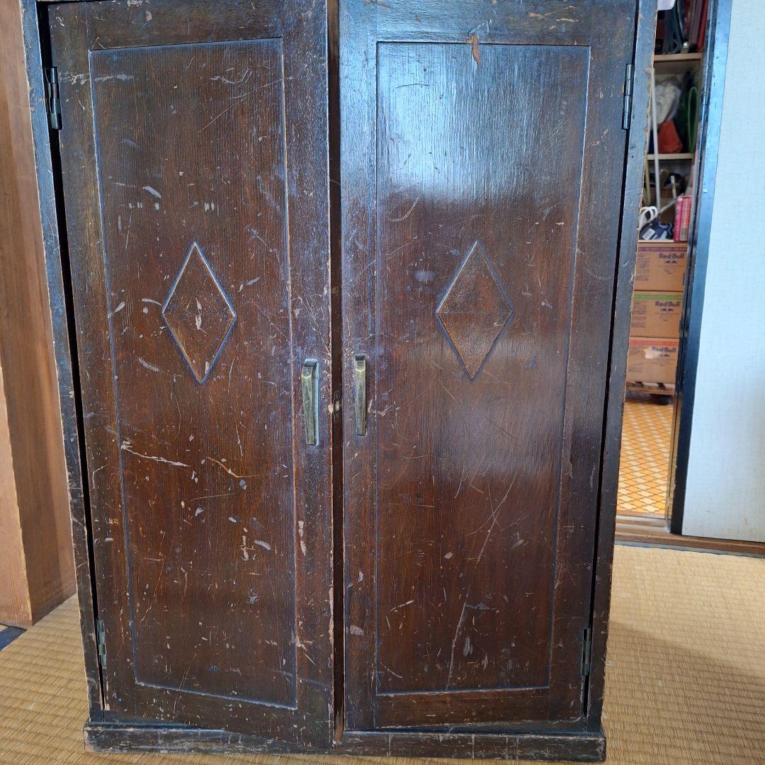 昭和　レトロ　レコード　棚　ヴィンテージ