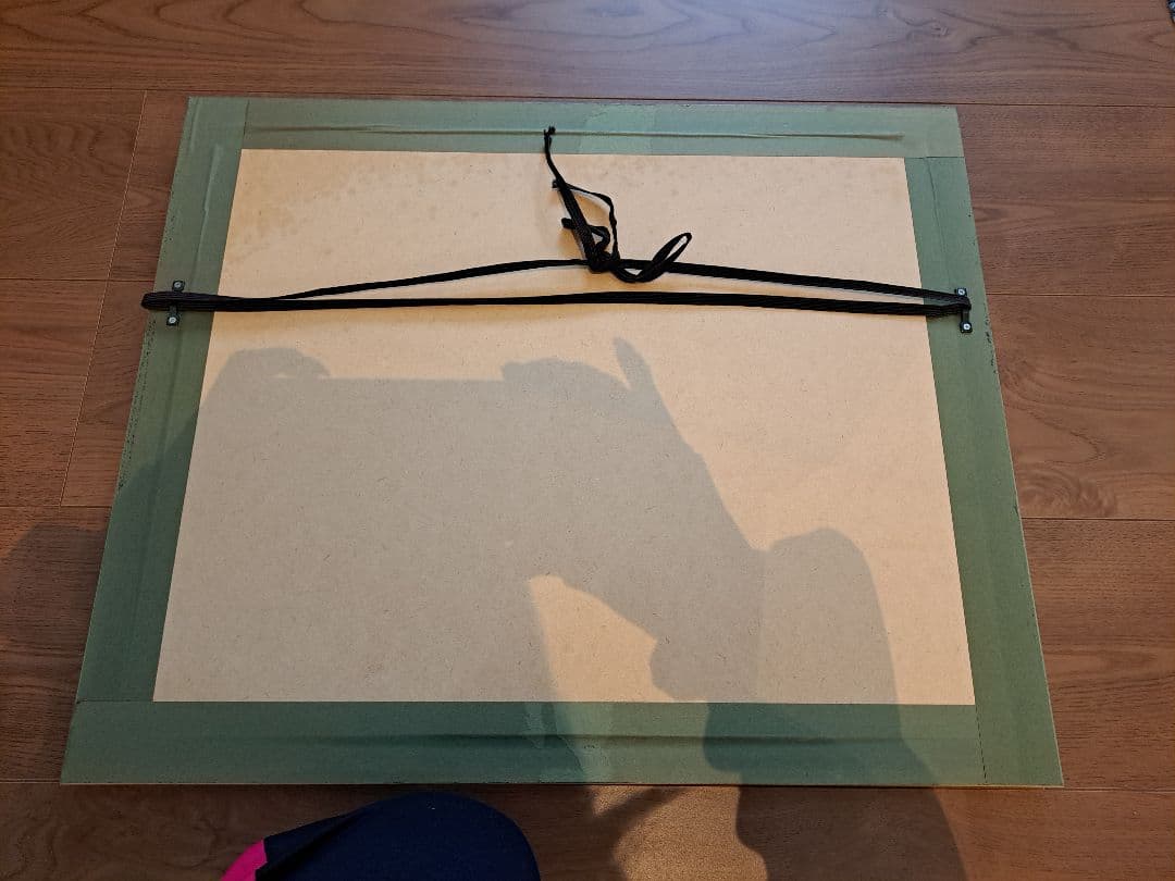 穀物畑の油彩画 KIM