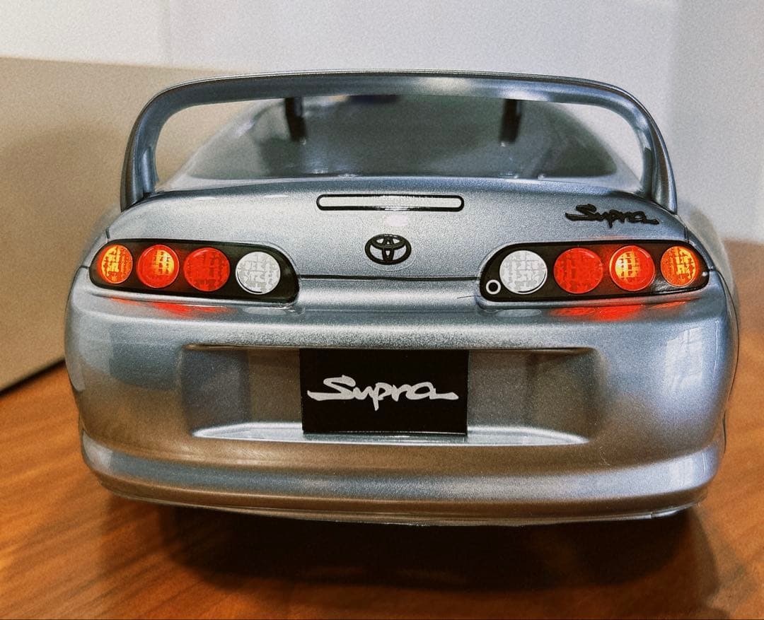 電飾付き SP.1291 1／10RC トヨタ 80スープラ スペアボディ