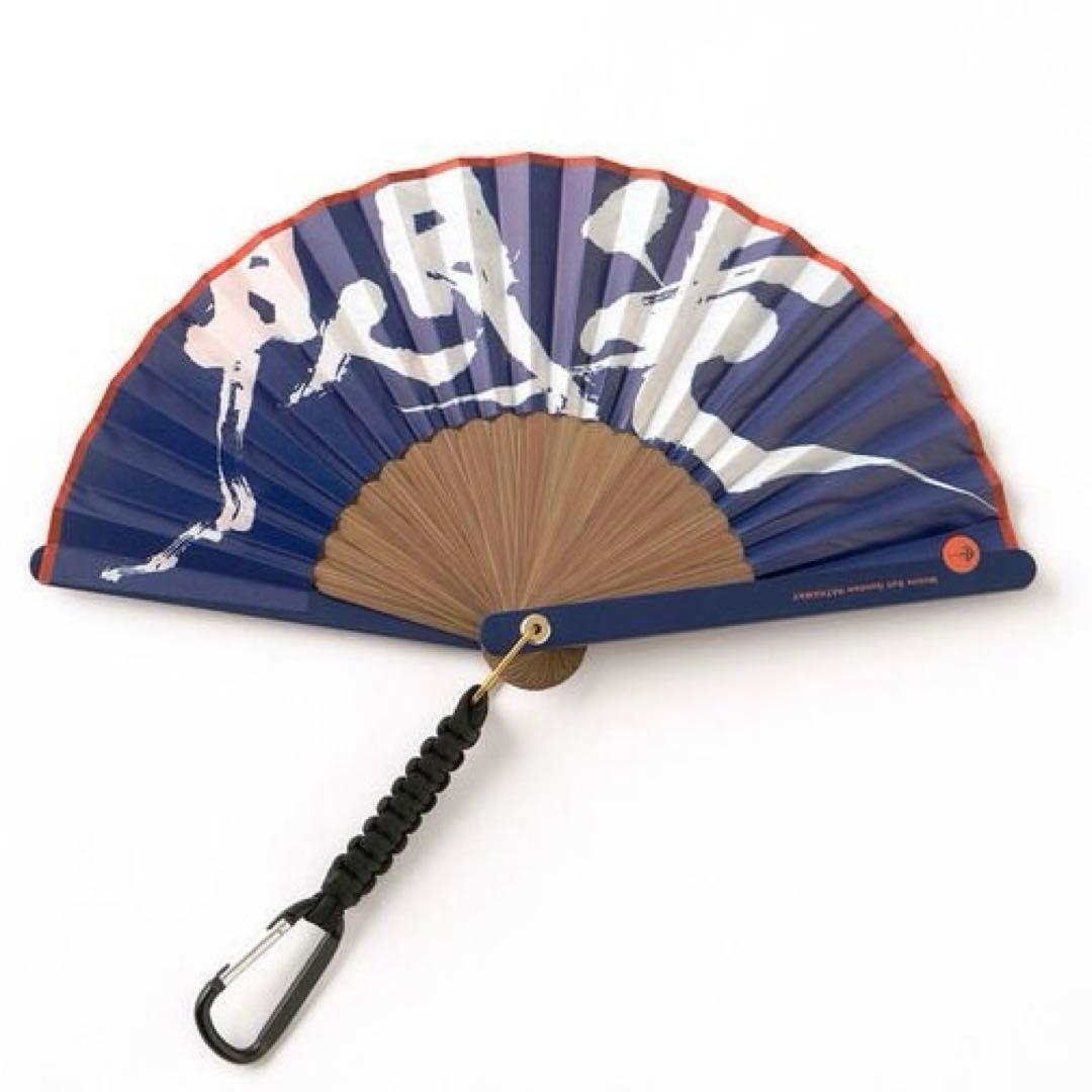 ガンダム　西川庄六商店　アウトドア扇子　閃光のハサウェイ柄　STRICT-G