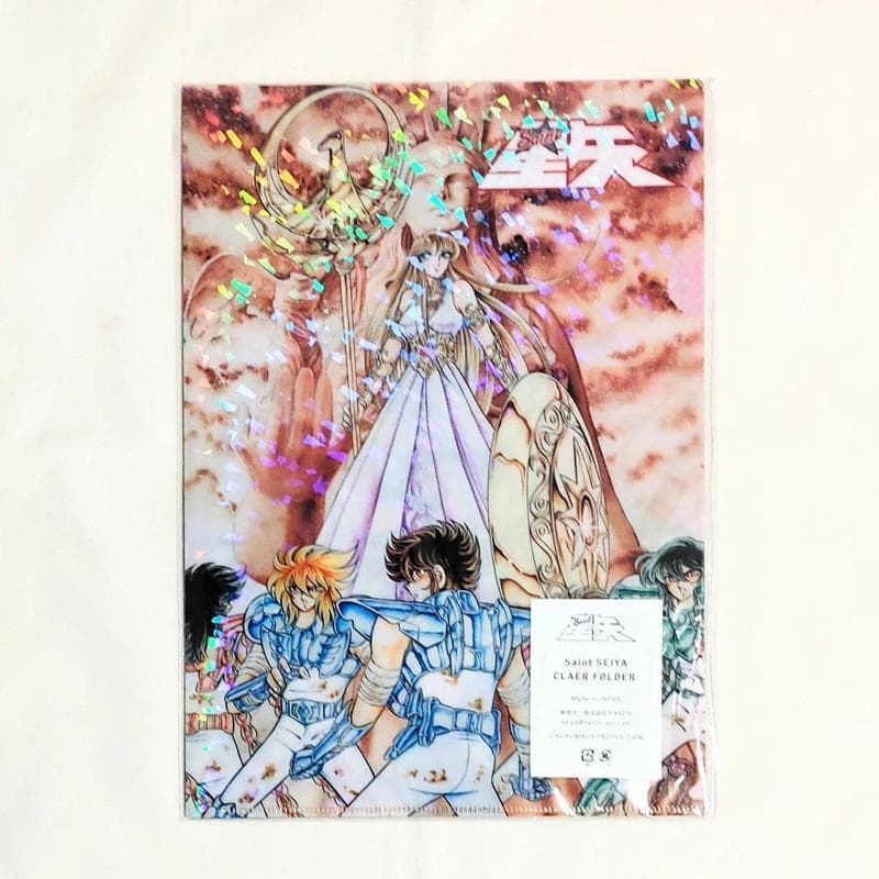 黄金聖闘士＆青銅聖闘士 クリアフォルダー2枚セット 聖闘士星矢30周年展