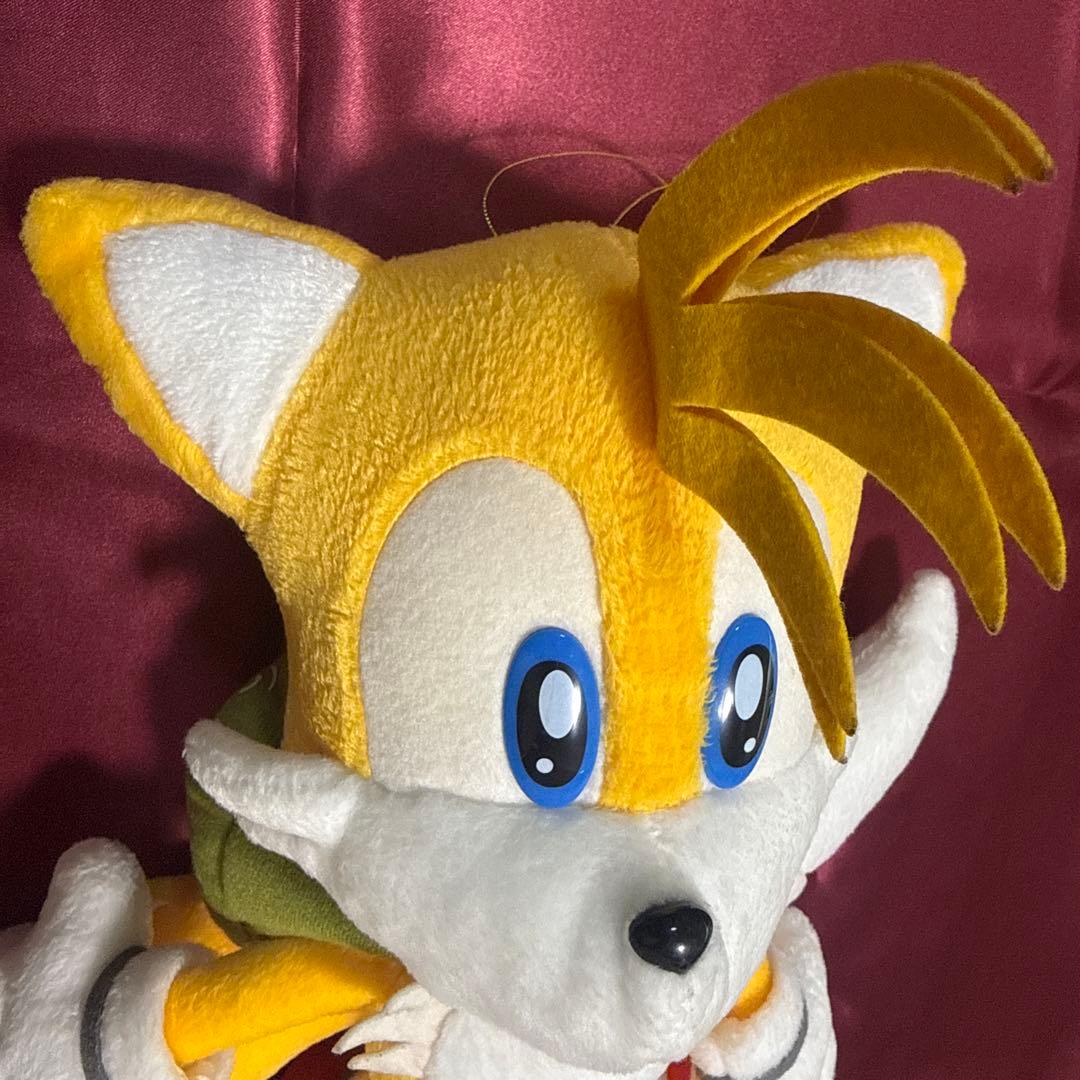 テイルス ぬいぐるみ　ソニックX スーパージャンボぬいぐるみ