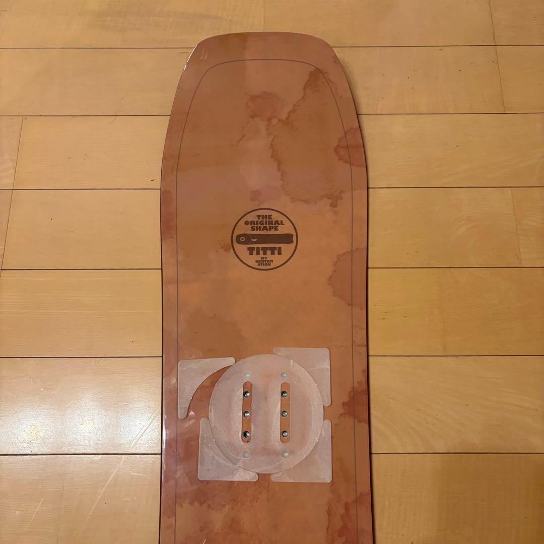 スノーボード Gentemstick the original shape Titti