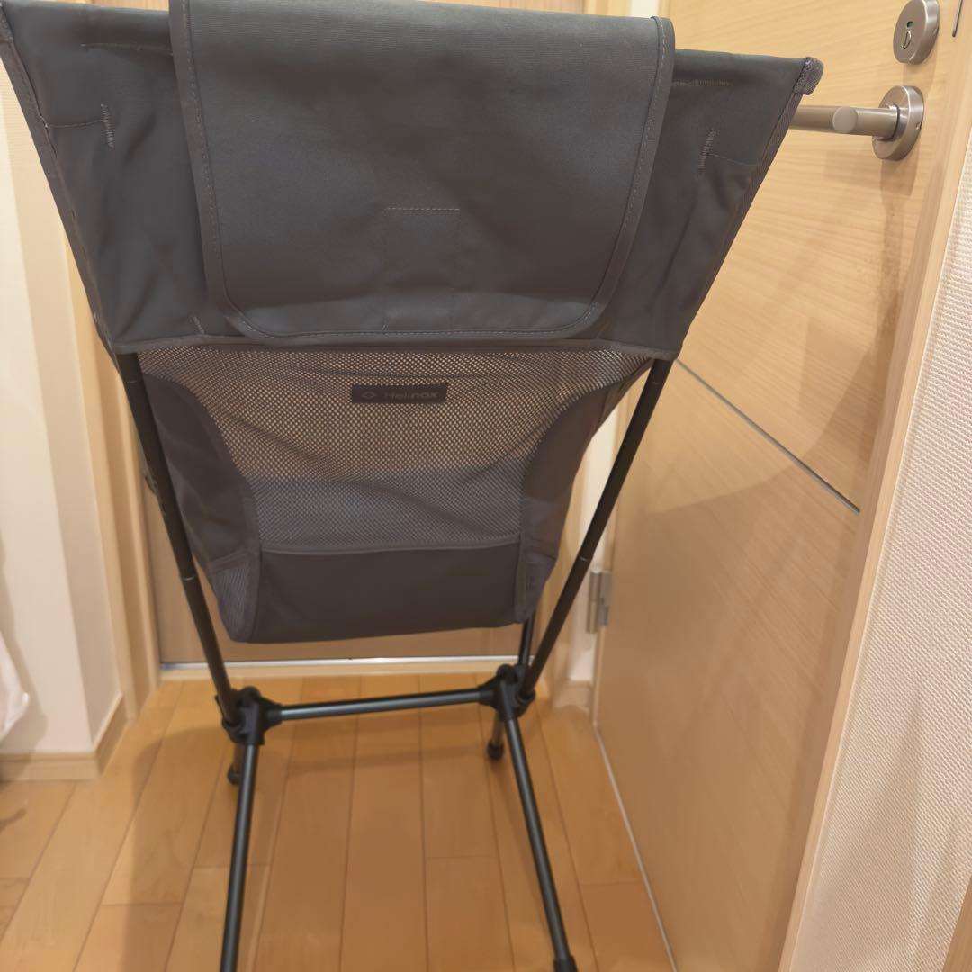 人気Helinox サンセットチェア　チャコール
