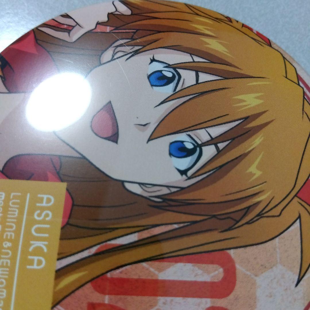 【エヴァンゲリオン】アスカ ルミネ＆ニュウマン コラボ 缶バッジ LUMINE