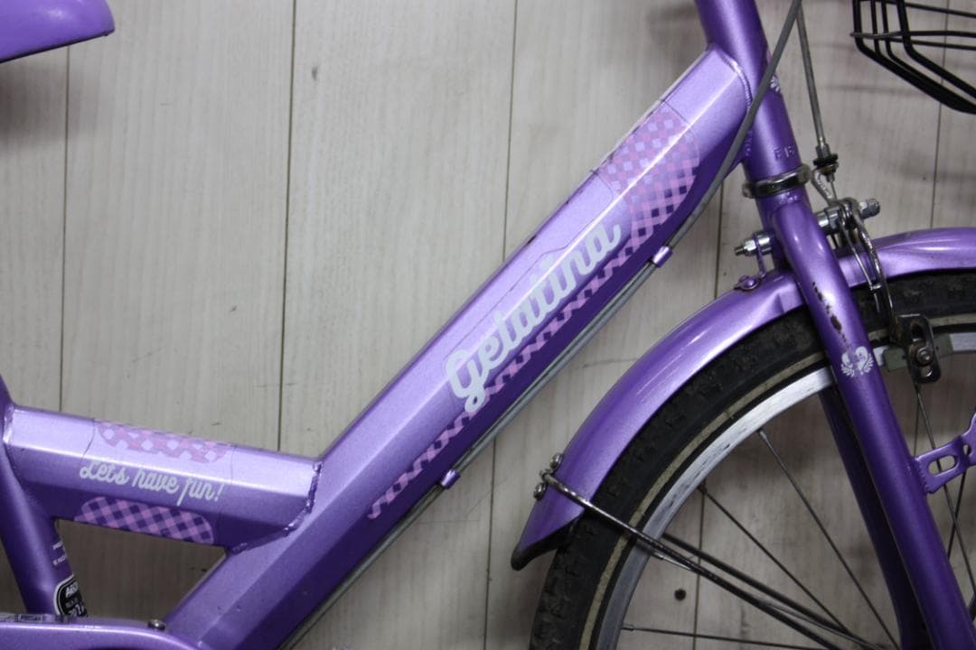 ジェラティーナgelatina 22型 シマノ6速 女の子用MTB