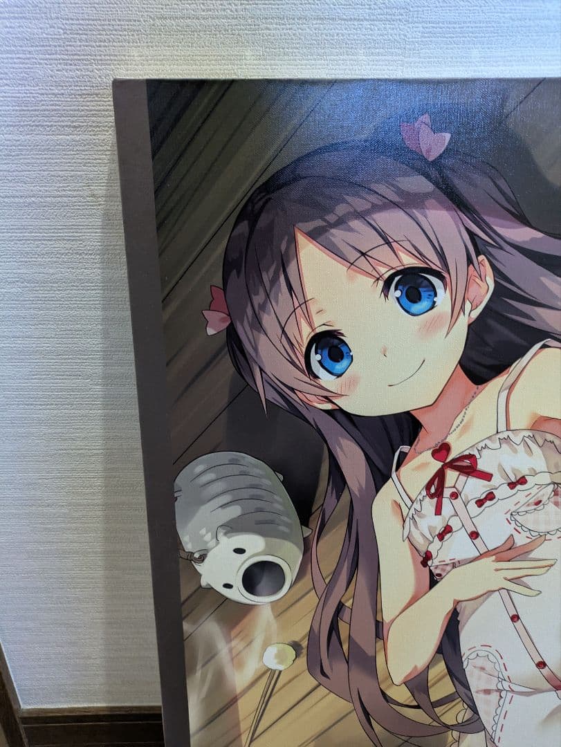 [新品未使用品] PCゲーム　 ものべの　沢井　夏葉　キャンバスアート　イラスト