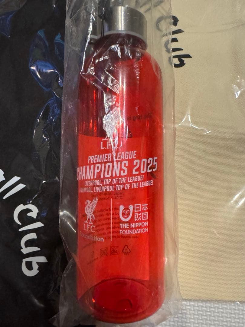 3点セット　Liverpool リバプール ナップサック　トートバック　ボトル