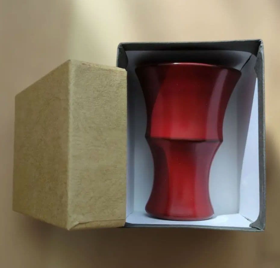 畠中昭一 ぐい呑み 馬上盃 古代根来