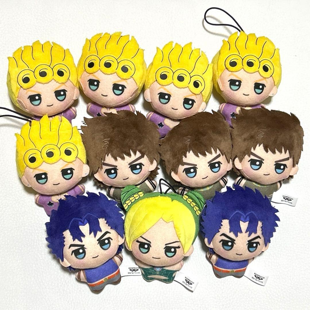 ジョジョの奇妙な冒険 ちみっともぬい チビちびぐるみ 11点セット