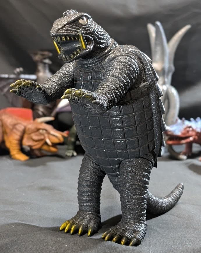 昭和ガメラ＆対戦怪獣（バンダイ）ソフビフィギュア コンプリート７体セット