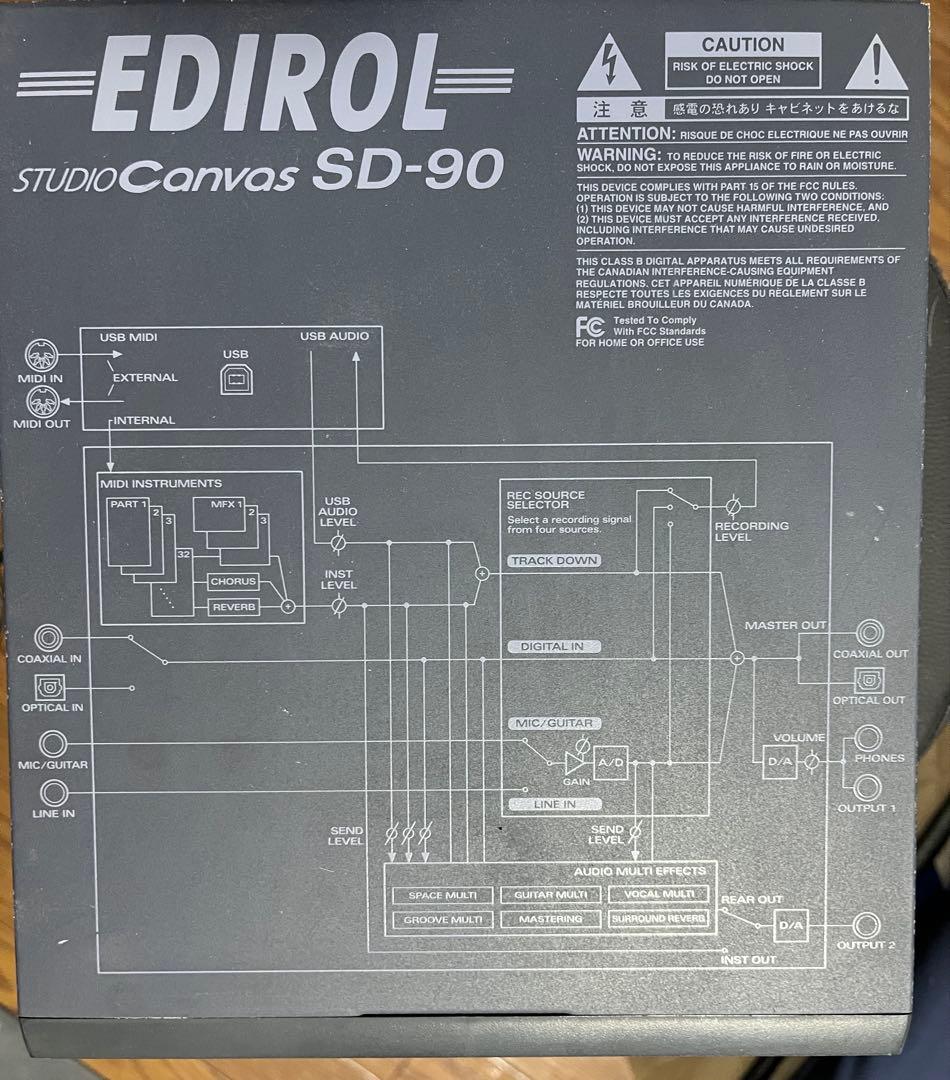 DTM・DAW Roland SD-90