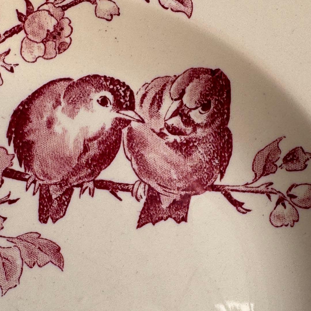 美品　フランスアンティーク　サルグミンヌ　Favori スーププレート