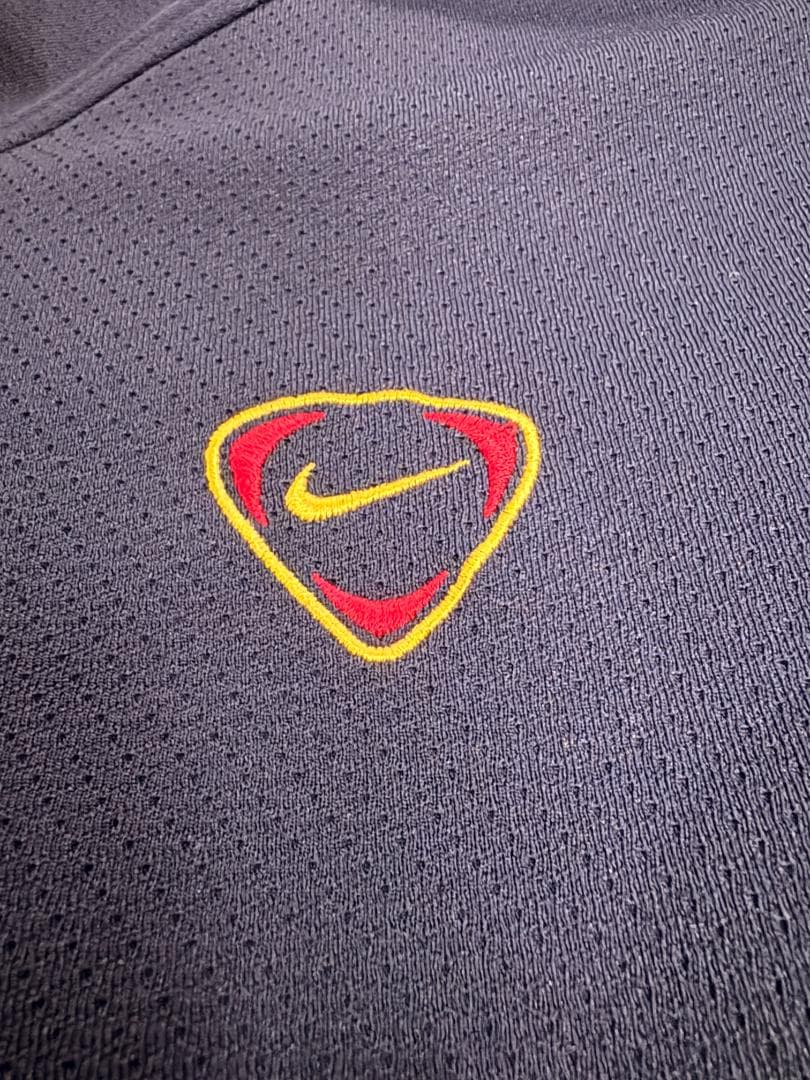 FCバルセロナ ハーフジップウィンドブレーカー ネイビー