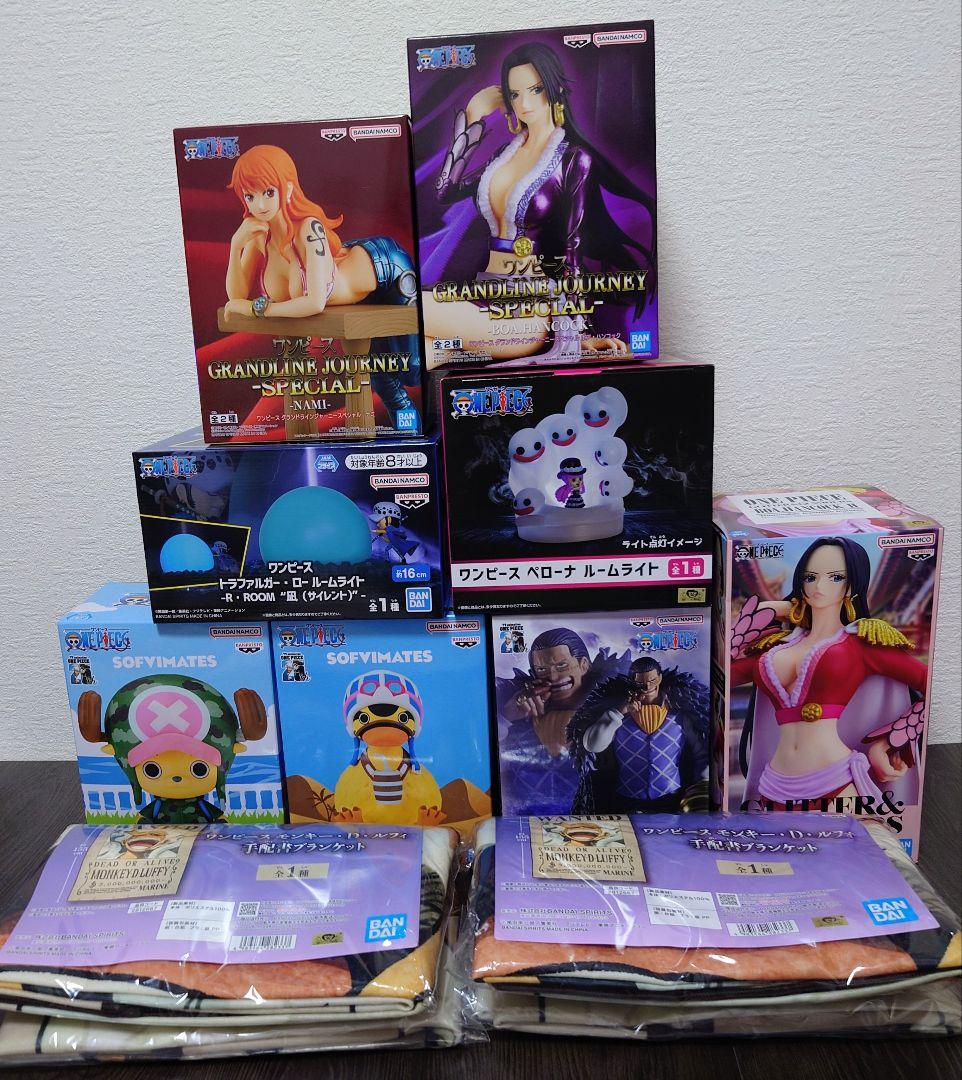 【10点セット】ONEPIECEプライズ9種10点セット