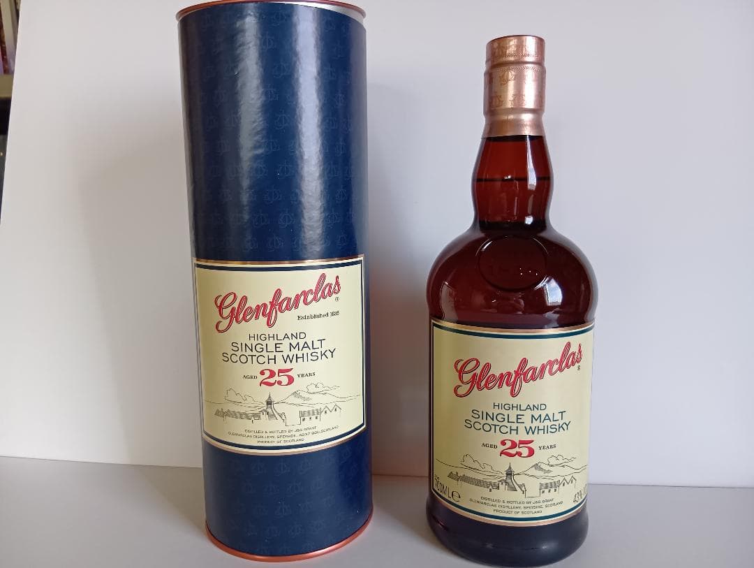 グレン ファークラス 25年 ・ オールドパース カスクストレングス ２本