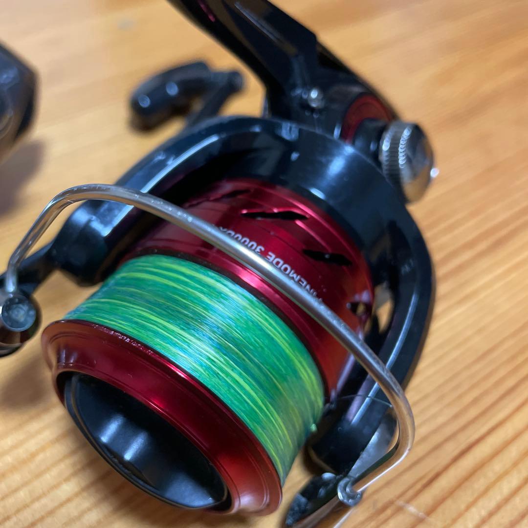 ダイワ　シマノ スピニングリール　2個 セット 3000番