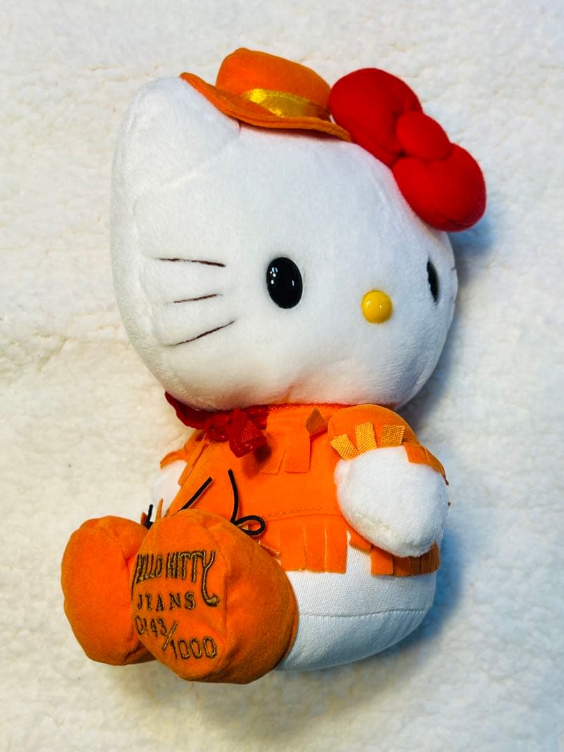 希少！BOBSON限定 シリアルナンバー入り ウエスタンキティぬいぐるみ