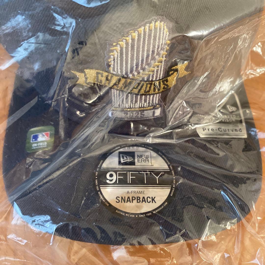 新品　袋未開封　ドジャース 2025ワールドシリーズ優勝パレード使用キャップ