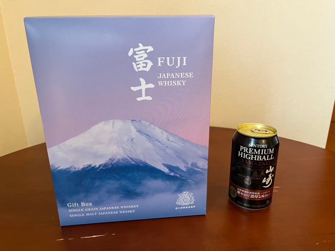 富士ジャパニーズウイスキー ギフトボックス 山崎缶ハイボールセット