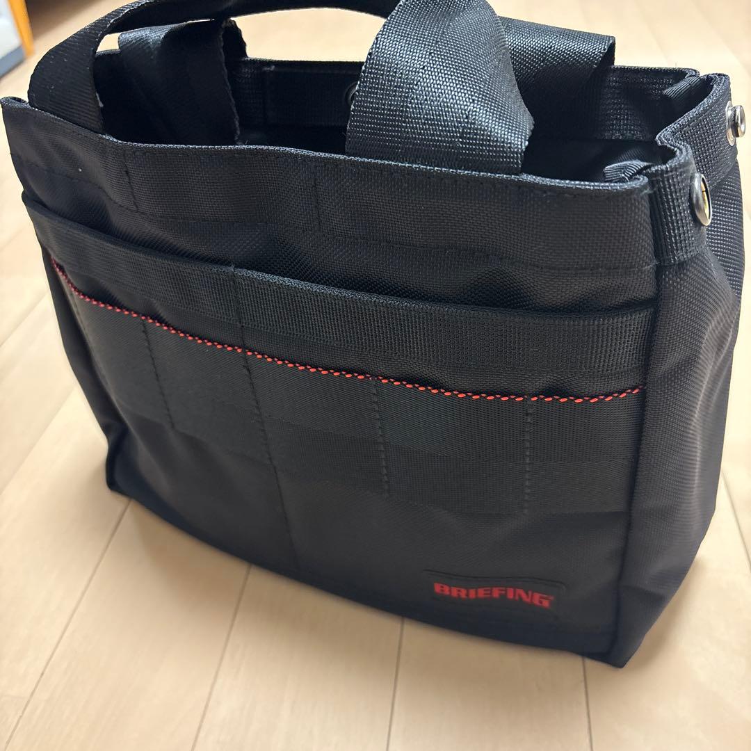 BRIEFING ブラック トートバッグ