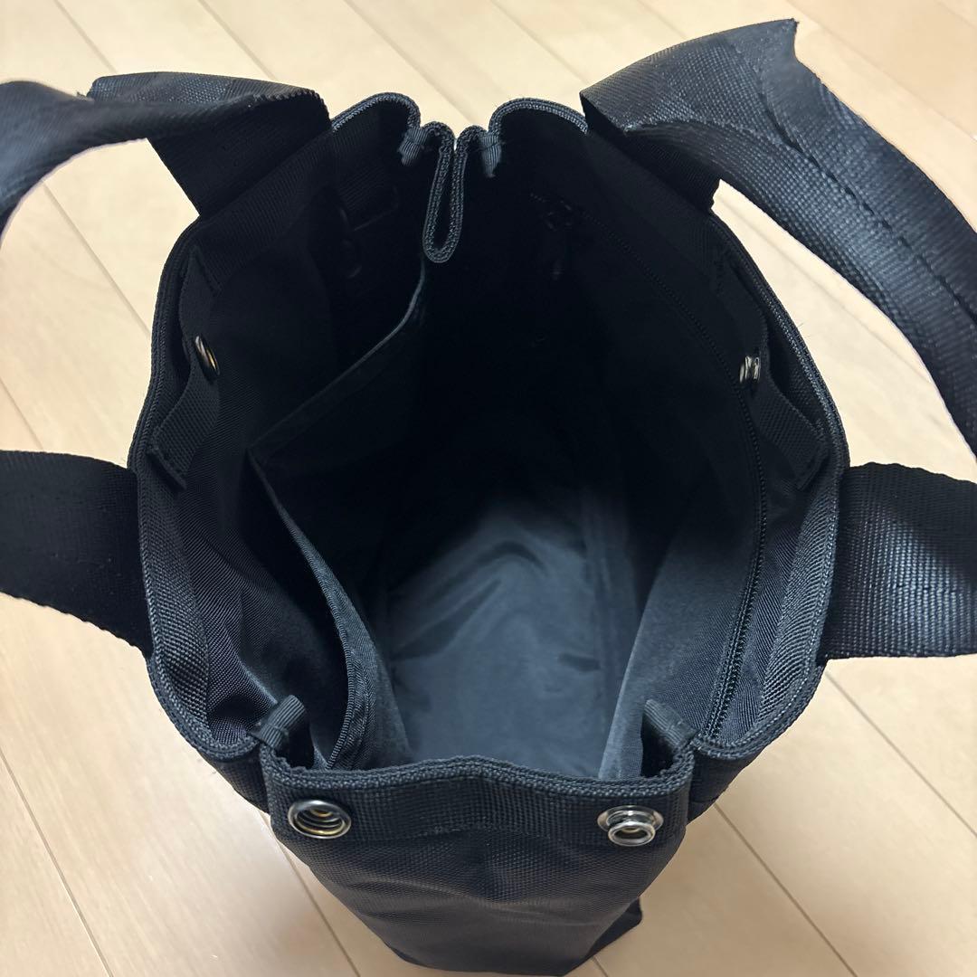 BRIEFING ブラック トートバッグ