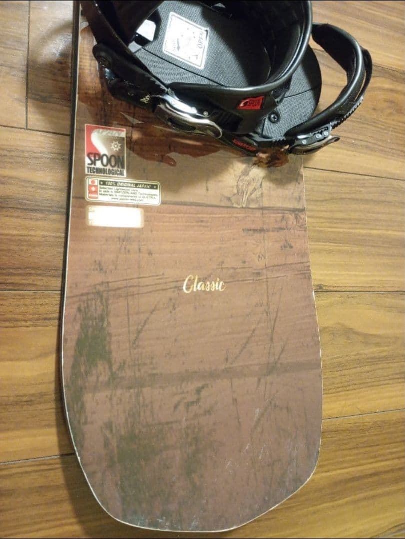 SPOON　ボード ビンディング ケース セット (ワックス済み)