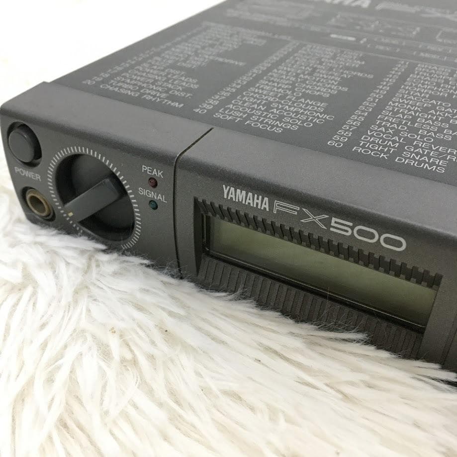 ヤマハ YAMAHA FX500 マルチエフェクター 音響機器 希少