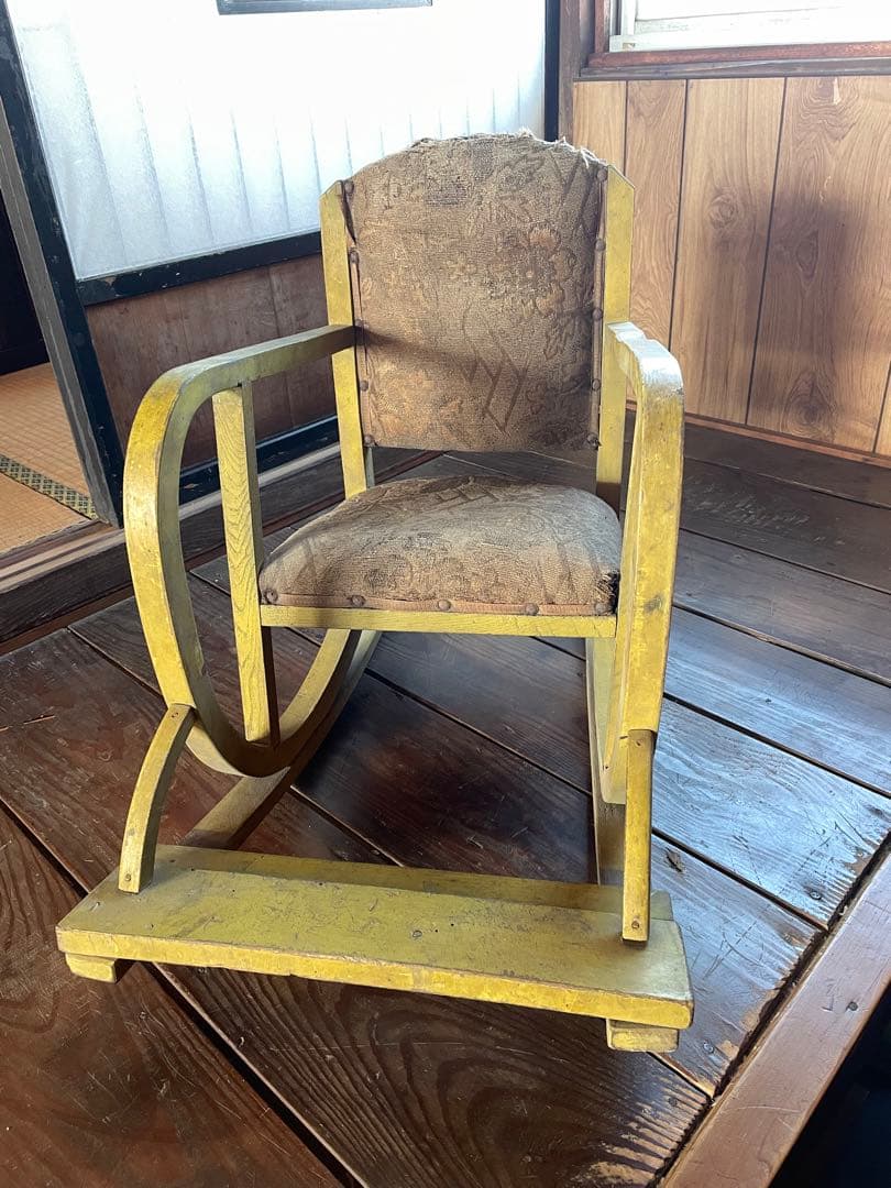 アンティーク　ドールチェア　ロッキングチェア