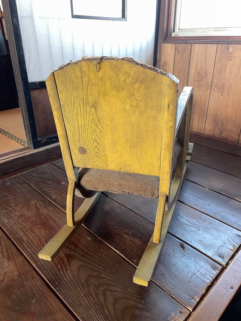 アンティーク　ドールチェア　ロッキングチェア
