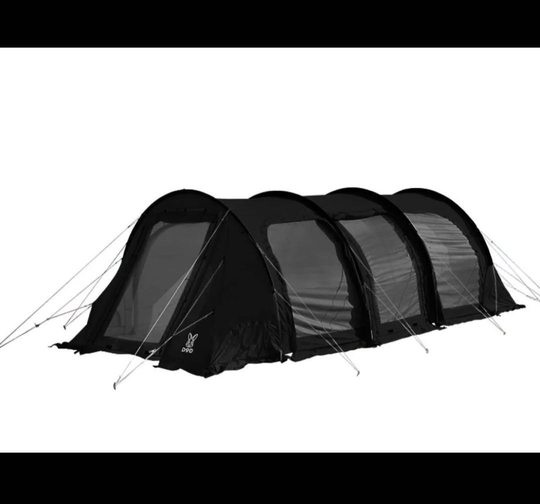 DOD カマボコテント3M ブラック 新品未使用 2ルームテント キャンプ