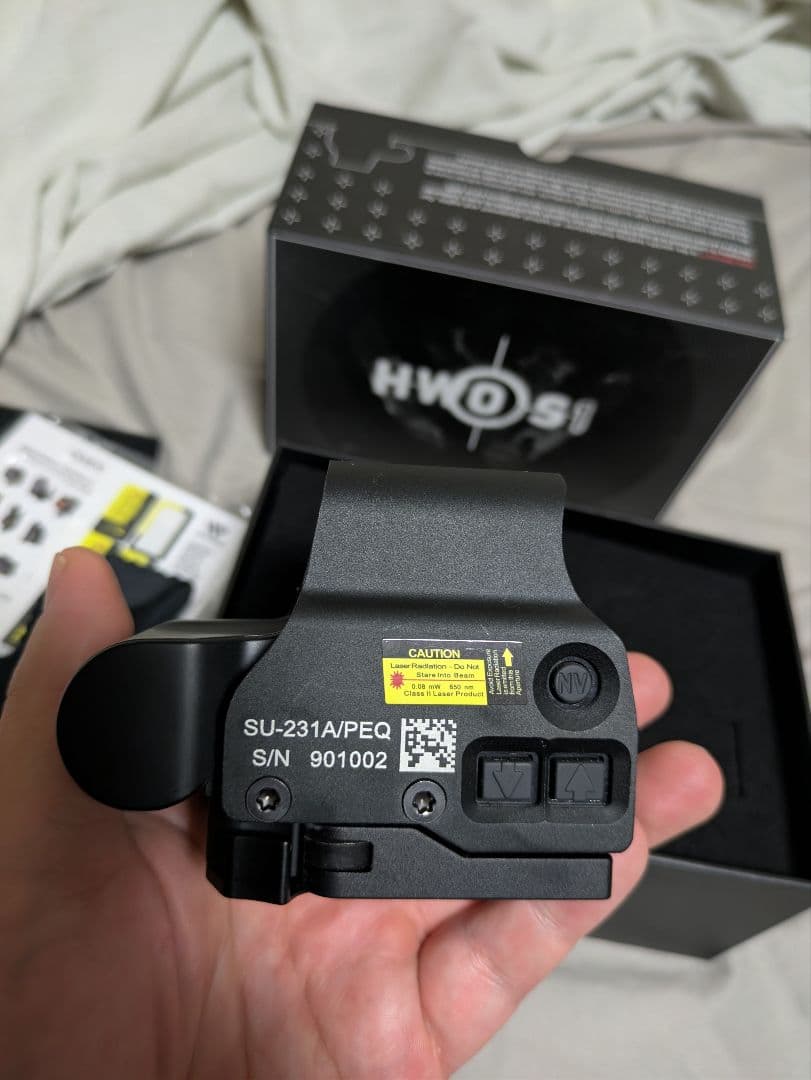 早い者勝ち！エアガンアクセサリーセット　ホーリーウォーリアホロサイト