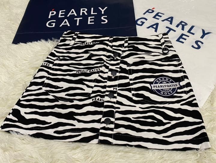 人気完売品パーリーゲイツ Ｃ／Ｐｕハイパワードビーストレッチ ＜ゼブラサイズ00