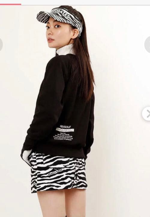 人気完売品パーリーゲイツ Ｃ／Ｐｕハイパワードビーストレッチ ＜ゼブラサイズ00