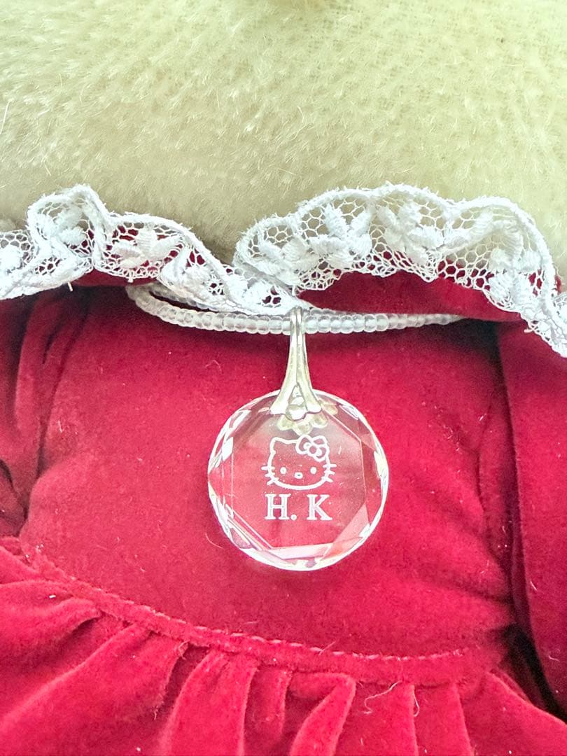 ハローキティ 2000年ミレニアムモヘアドール モヘア ネックレス 箱入り