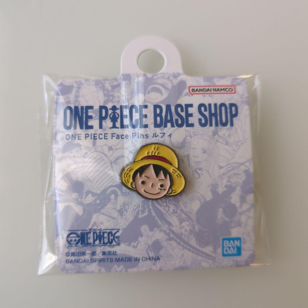ONE PIECE BASE SHOP Face Pins 5点セット