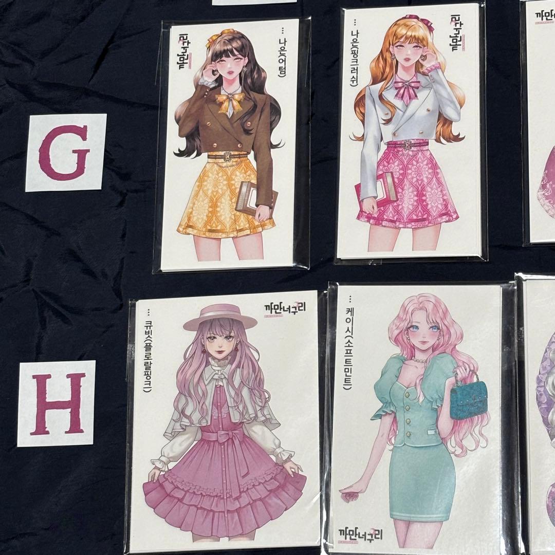 バラ売り可★【BU42海外ステッカー】黒いたぬき様　女の子　人物ステッカー