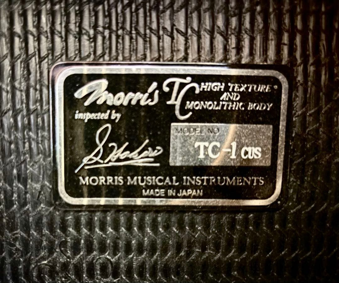 【新品弦張替済】Morris エレアコ TC-1 CUS