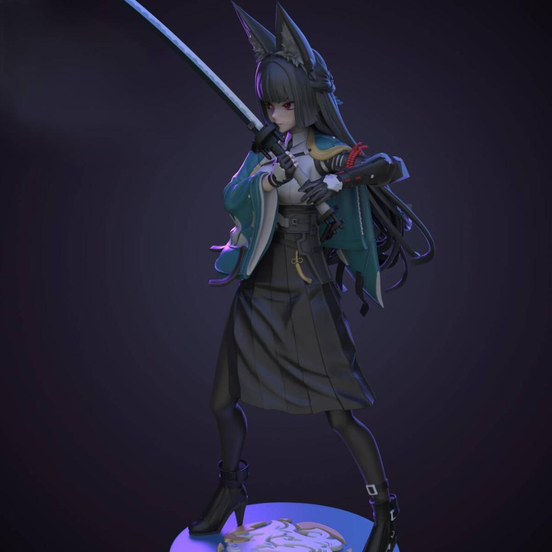 25cm 星見雅　未塗装未組立　ガレージキット　ゼンゼロ　ゼンレスゾーンゼロ