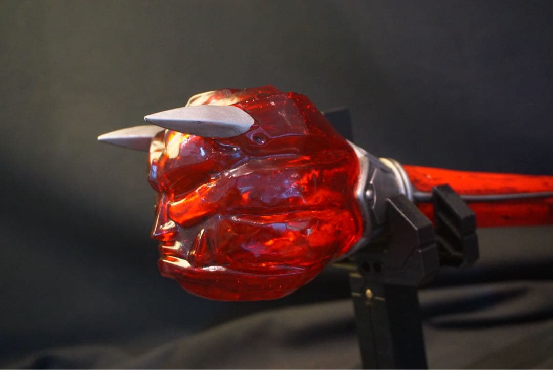 仮面ライダー響鬼　音撃棒　烈火　1：1 プロップスケール