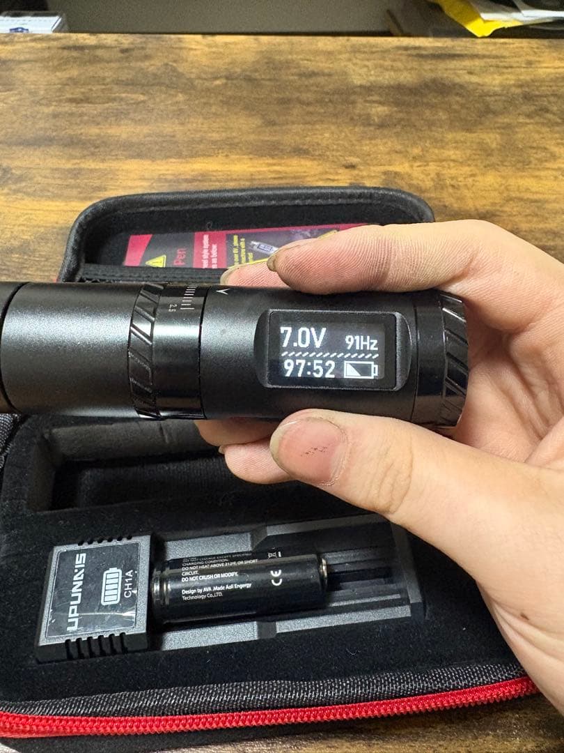 AVA EP10 Wireless ワイヤレス タトゥーマシン